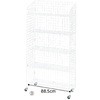ネットラック ネット棚展開 H180cm 棚5段展開 アズワン