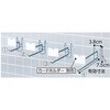 6470-210 ネット用2段フック(Φ6mm) ストア・エキスプレス 74237932