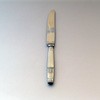 LW No．11000 ステンレス ロッキンガム デザートナイフ/最中柄・鋸刃 小林工業