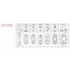 38D1-W-SLV-50 各社対応取替レバーハンドル ヒナカ(旧:日中製作所) 74743606
