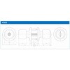 W2-DAC インテグラルロック 万能取替玉座 ミネベアショウワ 74743667