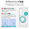 LN-M26SG1CTHMSCL Galaxy S26 耐傷・耐衝撃ハイブリッドケース 「UTILO Hybrid mag swing」 クリア/シルバー MSソリューションズ 74744297
