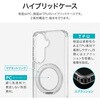 LN-M26SG1CTHMSCL Galaxy S26 耐傷・耐衝撃ハイブリッドケース 「UTILO Hybrid mag swing」 クリア/シルバー MSソリューションズ 74744297