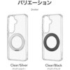 LN-M26SG1CTHMSCL Galaxy S26 耐傷・耐衝撃ハイブリッドケース 「UTILO Hybrid mag swing」 クリア/シルバー MSソリューションズ 74744297