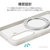 LN-M26SG1UKHMSWH Galaxy S26 耐衝撃ハイブリッドケース 「Velta mag swing」 オフホワイト MSソリューションズ 74744315