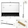 100-PRS028 プロジェクタースクリーン 床置き式 ポール式 サンワダイレクト 74744525