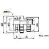 EBPG 3636 樹脂製おねじ付きコネクタ 三桂製作所 74746266