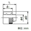 KBI5 樹脂ケイフレックスブッシング 三桂製作所 74747657
