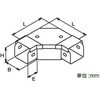 LD90BD1525 SUSダクト用ベンド 上蓋 三桂製作所 74752399