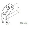 LD93BD1025 SUSダクト用ベンド 外蓋 三桂製作所 74752426
