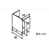 LDED1525 SUSダクト用ストップエンド 三桂製作所 74752478