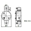 LE2BR20 ねじ無露出丸BOX直通2方出 三桂製作所 74752855