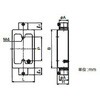 LE2CS20 ねじ無露出SWBOX1個2方 三桂製作所 74752889