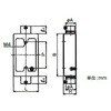 LE2CS32 ねじ無露出SWBOX1個2方 三桂製作所 74752907