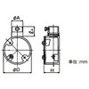 LEBR20 ねじ無露出丸ボックス 1方出 三桂製作所 74753011