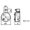 LEBR25 ねじ無露出丸ボックス 1方出 三桂製作所 74753020
