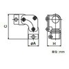 LEEI25 ねじ無サンパイプ用エルボ 三桂製作所 74753056