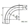 LEN43 サンパイプ管ノーマルベンド 三桂製作所 74753117