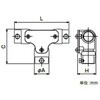 LETI20 ねじ無サンパイプ用ティー 三桂製作所 74753126