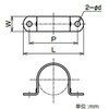 LS2A13 SUSパイプ用万能サドル 三桂製作所 74753431