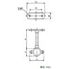 LSH50H サンパイプ用ハンガーサドル高 三桂製作所 74754490