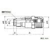 N2HOM1207-MD25 サンフレキROBO用コネクタ 三桂製作所 74756547