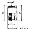 RP4BM22 装飾用プラグ 三桂製作所 62955639