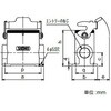 YSQS6B-32V 角型コネクタ B形ハウジング 三桂製作所 74760921