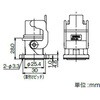 YTHP3C 角型コネクタ3C形ハウジング 三桂製作所 74760939