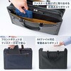 200-BAG185BK キャリングバッグ コーティングデニム サンワダイレクト 74825260