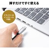500-LAN6KCPD02 LAN変換ケーブル CAT6 RJ-45/USB TypeC サンワダイレクト 74825278