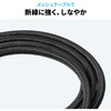 500-LAN6KCPD02 LAN変換ケーブル CAT6 RJ-45/USB TypeC サンワダイレクト 74825278