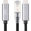 500-LAN6KCPD02 LAN変換ケーブル CAT6 RJ-45/USB TypeC サンワダイレクト 74825278