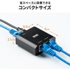 500-SWH012 スイッチングハブ Giga対応 Type-C給電 サンワダイレクト 74825305