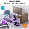 400-SW041 USB切替器 USB 5Gbps 手動 サンワダイレクト 74825427