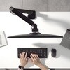 100-LAC011BK 液晶モニタアーム メカニカルスプリング式 薄型クランプ サンワダイレクト 74825445