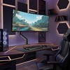 100-LAC011BK 液晶モニタアーム メカニカルスプリング式 薄型クランプ サンワダイレクト 74825445
