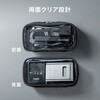 200-BAGIN039CL ガジェットポーチ クリア サンワダイレクト 74825479
