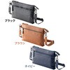 200-BAG095BR サコッシュバッグ 本革 サンワダイレクト 74825558