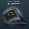 400-MAWBS228BK ブルーLEDマウス Bluetooth/ワイヤレス 静音エルゴノミクス サンワダイレクト 74825619