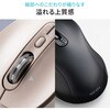 400-MAWBT203BK ブルーLEDマウス Bluetooth/ワイヤレス チルトホイール サンワダイレクト 74825655
