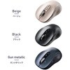 400-MAWBT203BK ブルーLEDマウス Bluetooth/ワイヤレス チルトホイール サンワダイレクト 74825655