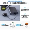 700-BTL059 モバイルバッテリー 12V電源機器用 サンワダイレクト 74825671