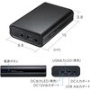 700-BTL059 モバイルバッテリー 12V電源機器用 サンワダイレクト 74825671