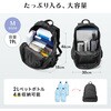 200-BAGBP029BK-L キャリングバック ビジネスタイプ リュック サンワダイレクト 74825680