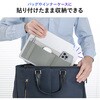 200-INPK1GY 小物ポケット ノート画面裏用 サンワダイレクト 74825716