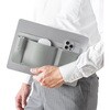 200-INPK1GY 小物ポケット ノート画面裏用 サンワダイレクト 74825716