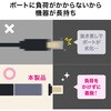 500-HD035MU HDMIアダプタ 上向き マグネット脱着 サンワダイレクト 74825741