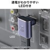 500-HD035MU HDMIアダプタ 上向き マグネット脱着 サンワダイレクト 74825741