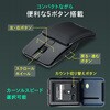 400-MABS233BL ブルーLEDマウス Bluetooth5.2 静音 サンワダイレクト 74825978